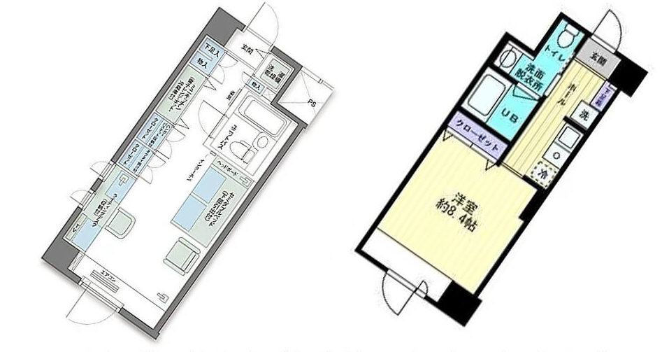 ワンルームから１LDKタイプまで！